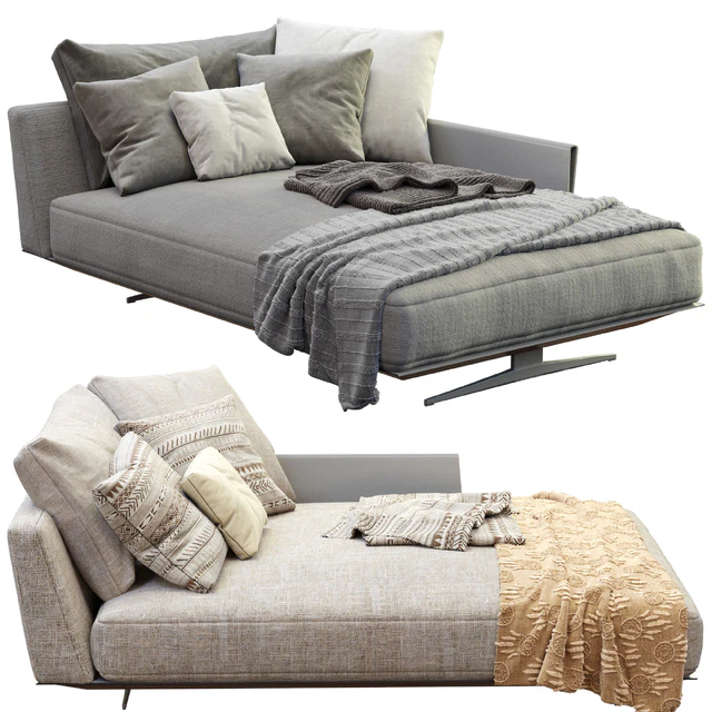 Chaise Lounge Bretton By Flexform — Скачать