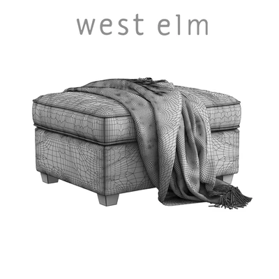 West Elm / Henry Ottoman — Вид 2