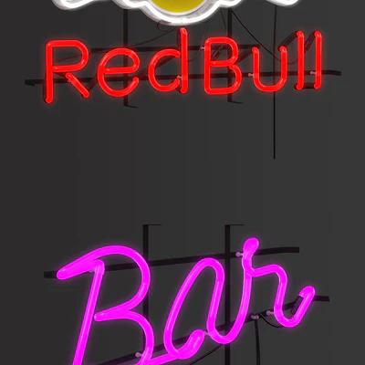 Neon Bar Signs — Вид 2