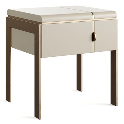 Carpanese Home ALTHEA N Bedside Table — View 3