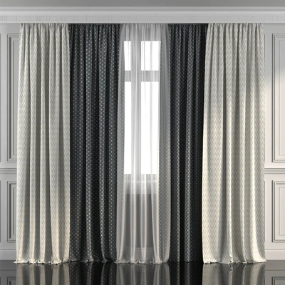Curtains with window 268 — Ver 1