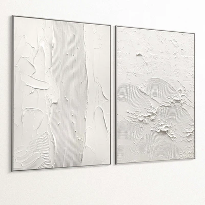 Plaster Two Photo Frames T-361 — Ver 3