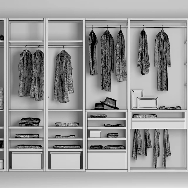 wardrobe Poliform гардероб — Скачать