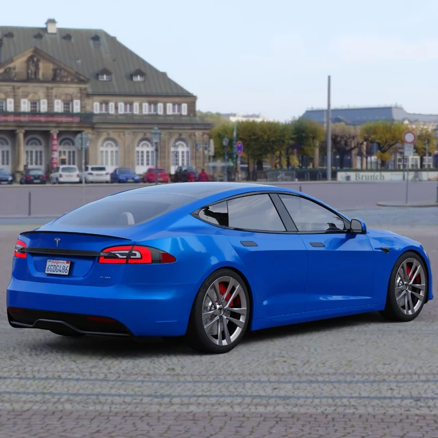 Tesla Model S 2021 PLAID — Descargar