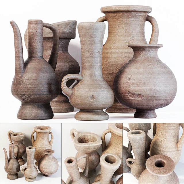 Dishes old history n2/ Посуда старая из глины — Скачать