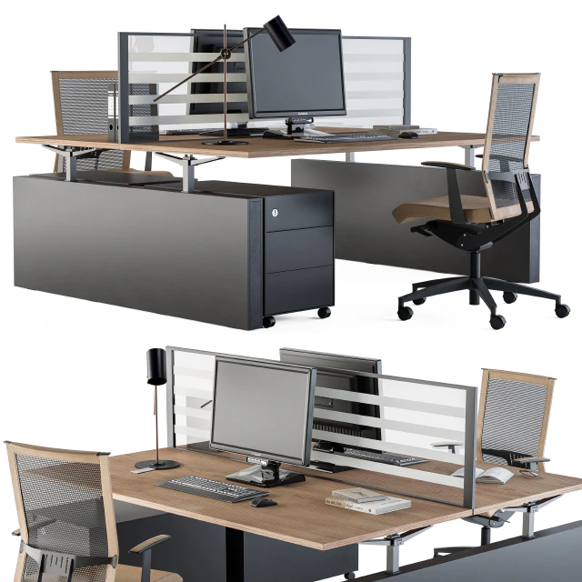 Office Furniture - Manager Set 14 — Скачать
