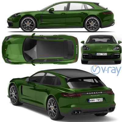 Porsche Panamera GTS Sport Turismo 2019 — Вид 2