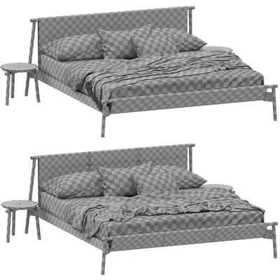 Bed from the factory Bolzan collection Jack-e — Вид 2