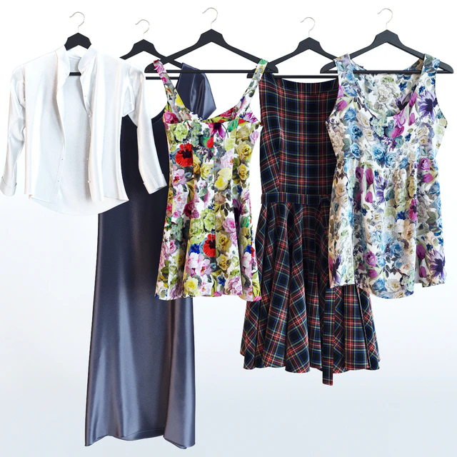 Dresses set 01 — Descargar