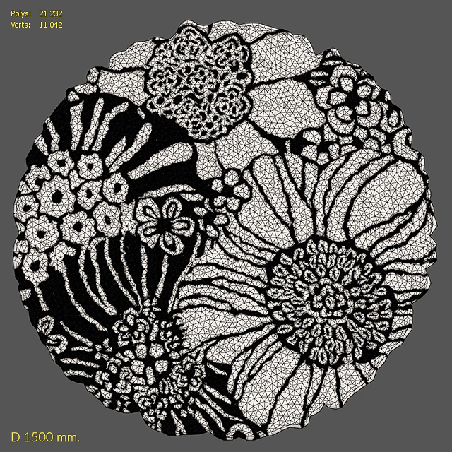 Ковер Missoni Home Anemones Dream Sapporo Round Rug — Скачать