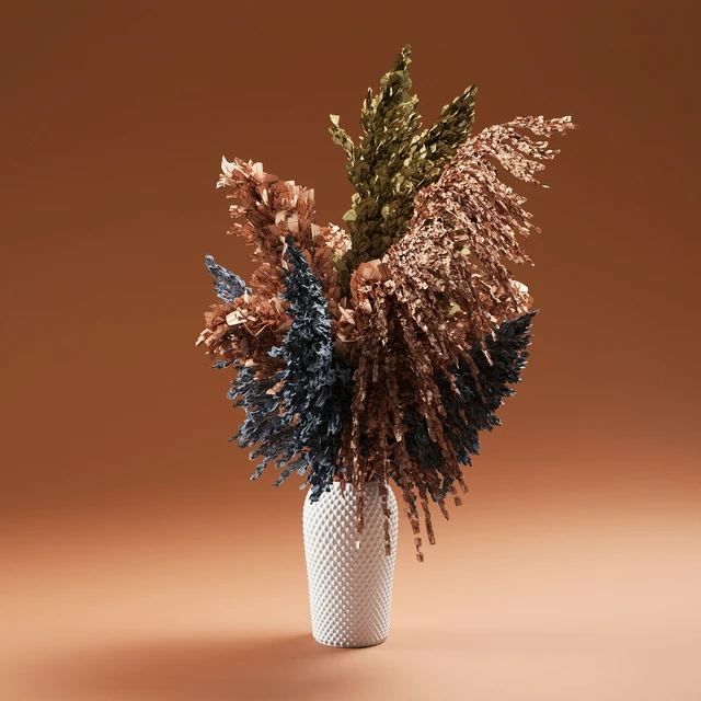 Букет пампасной травы (Pampas grass bouquet) — Скачать