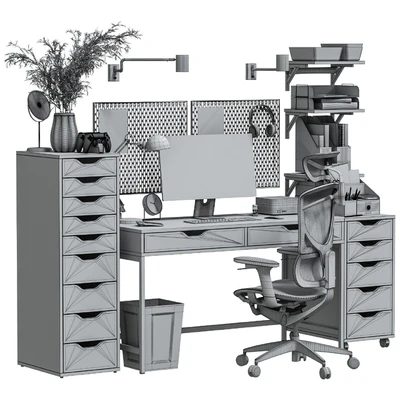 IKEA - Office workplace - Office workplace 9 — Ver 2