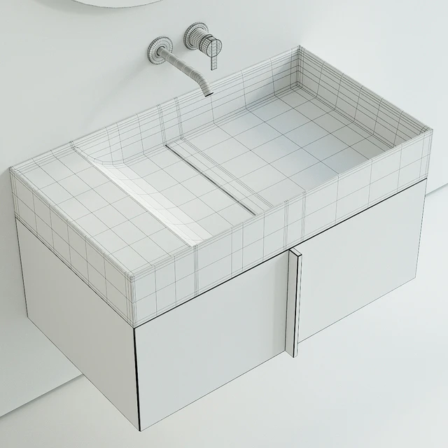 Inbani Paral Vanity Unit Set 2 — Скачать