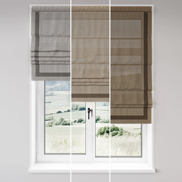 Linen Roman blind. — Descargar