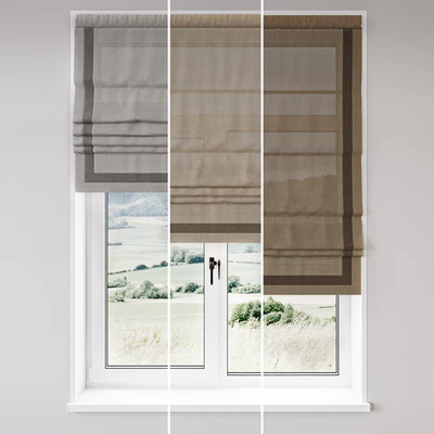Linen Roman blind. — Ver 2