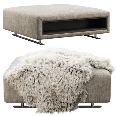 BoConcept Hampton footstool with storage — Ver 2