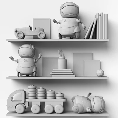 Toys and furniture set 61 — Ver 2