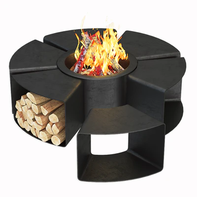 Modern Outdoor Fire Pits — Ver 1