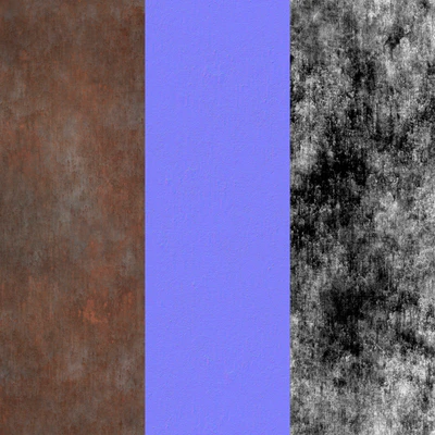 Metal Rust / PBR / Seamless / 4k / set03 — Вид 2