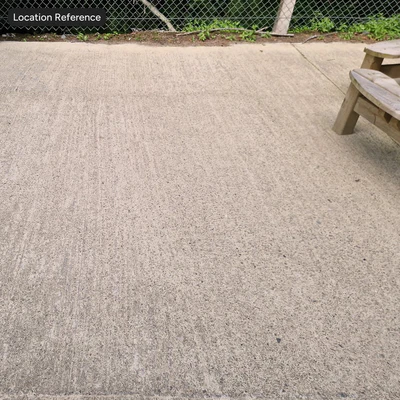 broom finished in situ concrete slab texture warm grey — Вид 2