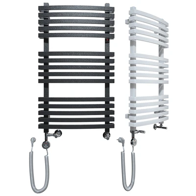 Terma Heated towel rail Black&White — Вид 1