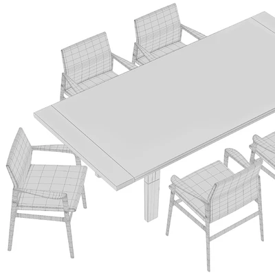 Poliform HOME HOTEL rectangular tables — Ver 2