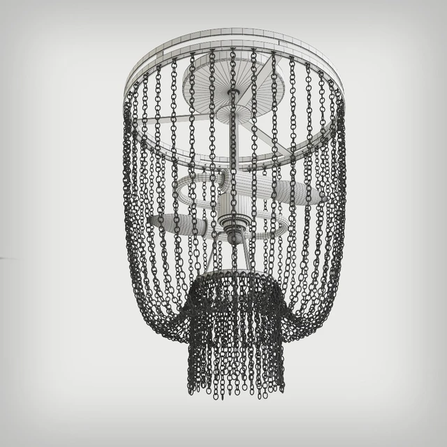 Люстры POTTERY BARN ATHERTON CHAINMAIL FLUSHMOUNT/CHANDELIER — Скачать