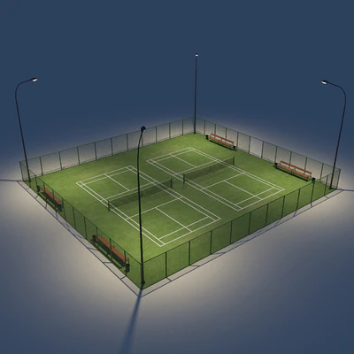 Tennis court — Ver 2