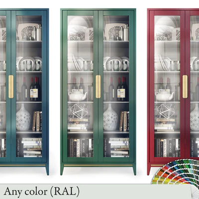 Swing wardrobe / showcase Dexter. Cabinet / showcase by Metner — Ver 2