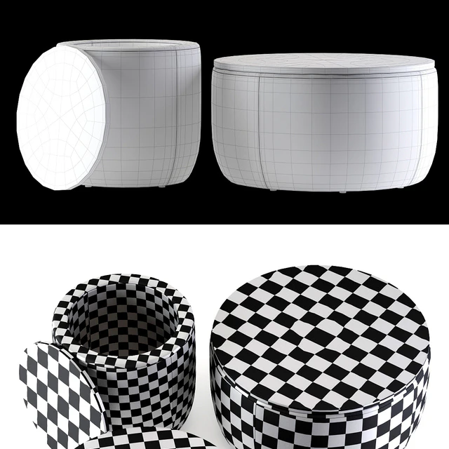 West Elm Storage Ottomans — Скачать