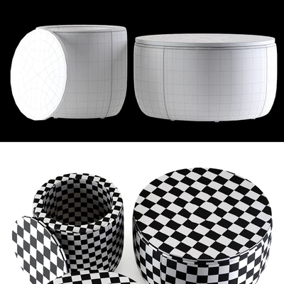 West Elm Storage Ottomans — Вид 2