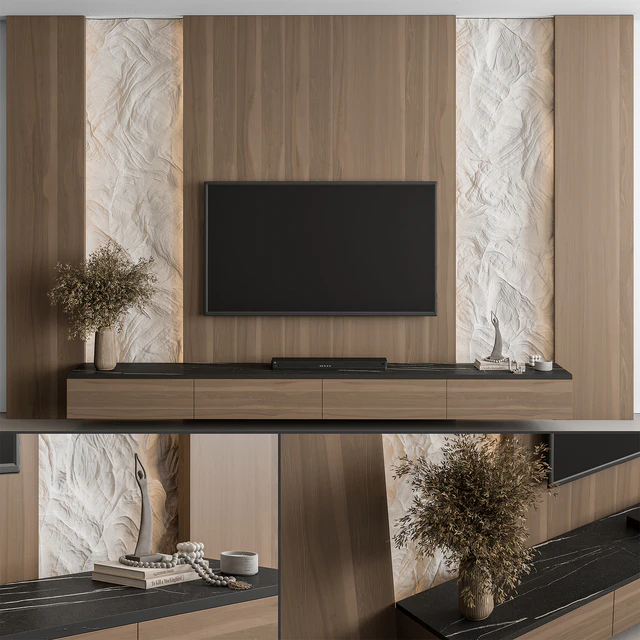 TV Wall Cliff and Wood - Set 144 — Descargar