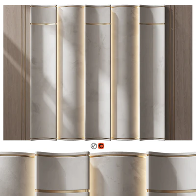 Headboard Wall Panel Decor 06 — Ver 1