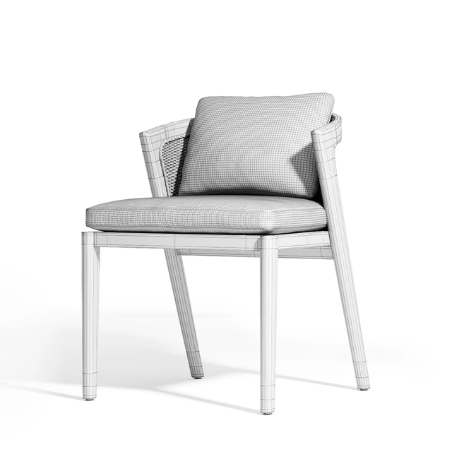 RH / MALTA TEAK SIDE CHAIR — Descargar