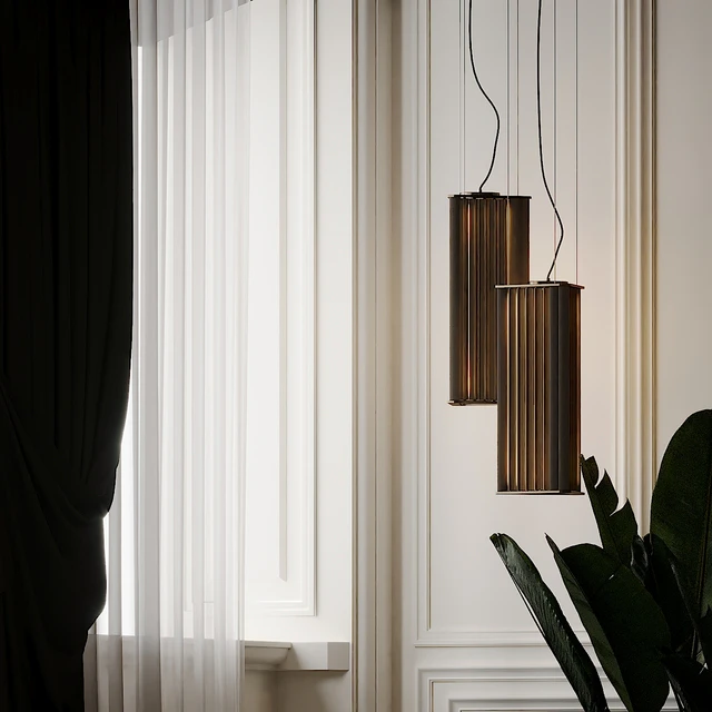 VeniceM Numa Pendant Light in Brass and Glass by Massimo Tonetto — Descargar