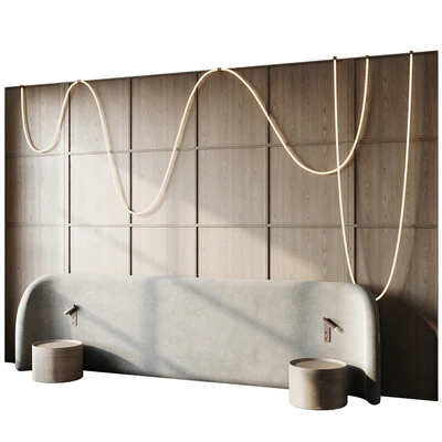 Headboard 3d Wall Panel 21 — Вид 1