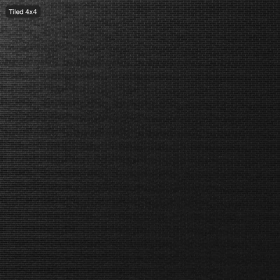 glossy painted running bond bond brick wall texture black — Вид 3