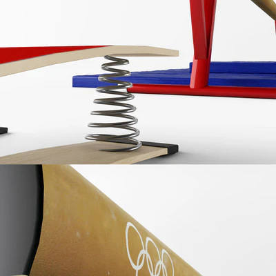Beam gymnastic and parallel bars — Ver 2