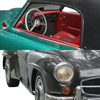 Mercedes-Benz 190 SL + (Corona) — Ver 3