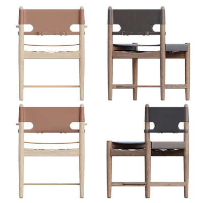 AVE Spanish Dining Armchair 3237 by Borge Mogensen — Ver 2
