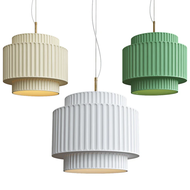 Tristan Ceramic Pendant Light — Скачать