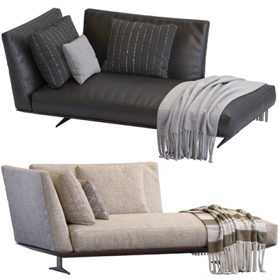 Chaise Lounge Evergreen By Flexform — Ver 3