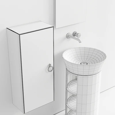 Duravit White Tulip Vanity Unit Set 4 — Ver 2