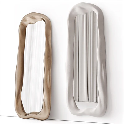 Large mirrors in sculptural ceramic frames by O.Garikova — Ver 2