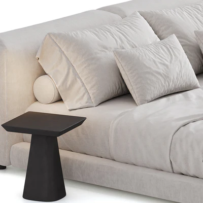 Bed Living Divani SOFTWALL — Ver 2