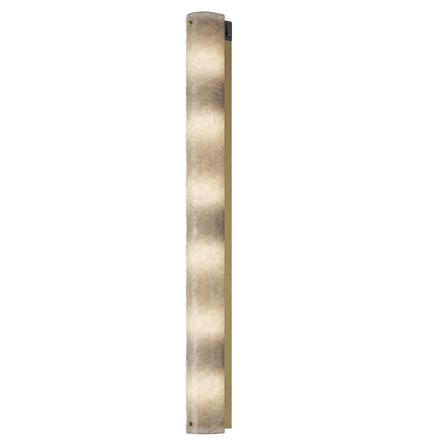 1stdibs Large Blown Murano Glass and Brass Wall Light — Descargar