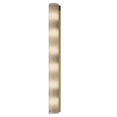 1stdibs Large Blown Murano Glass and Brass Wall Light — Ver 1