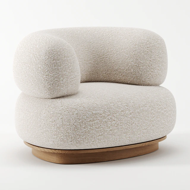 Split armchair by Emmanuelle Simon — Скачать