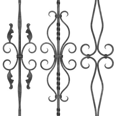 Wrought Iron Bundle No2 Railing — Ver 2
