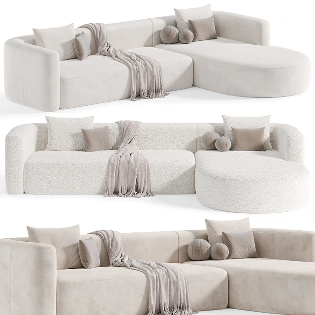 Soft Velvet Sofa By Acanva — Descargar